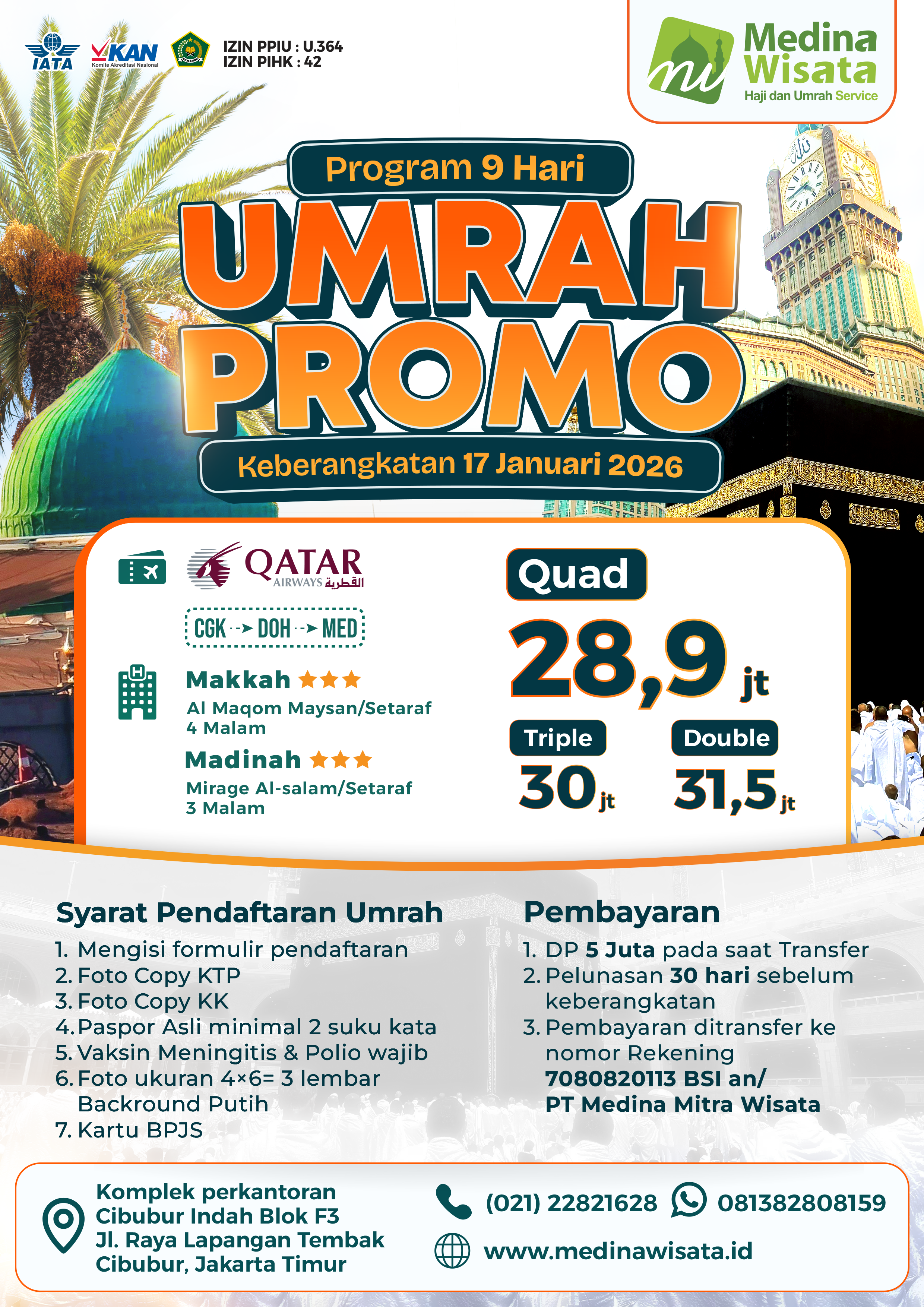 Flyer Umrah Promo